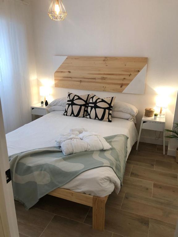 Postel nebo postele na pokoji v ubytování Te sentirás como en casa #3rd