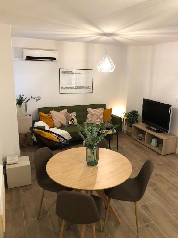 TV a/nebo společenská místnost v ubytování Te sentirás como en casa #3rd