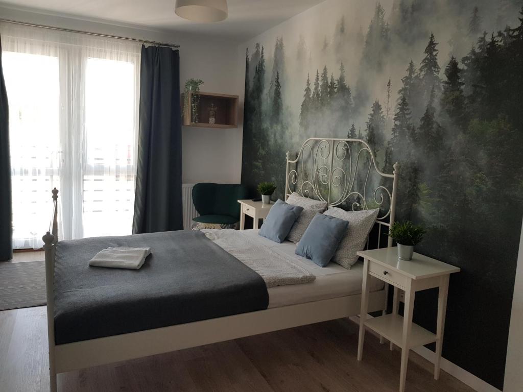 Postel nebo postele na pokoji v ubytování NORTH