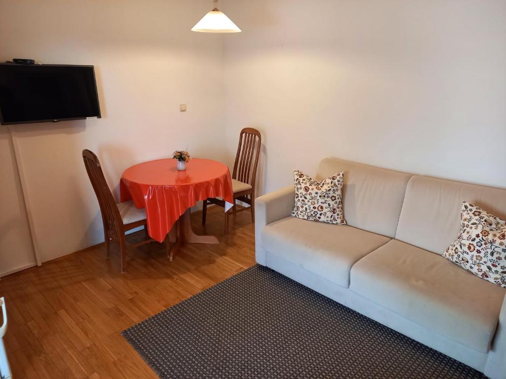 Posezení v ubytování Villa Fontana