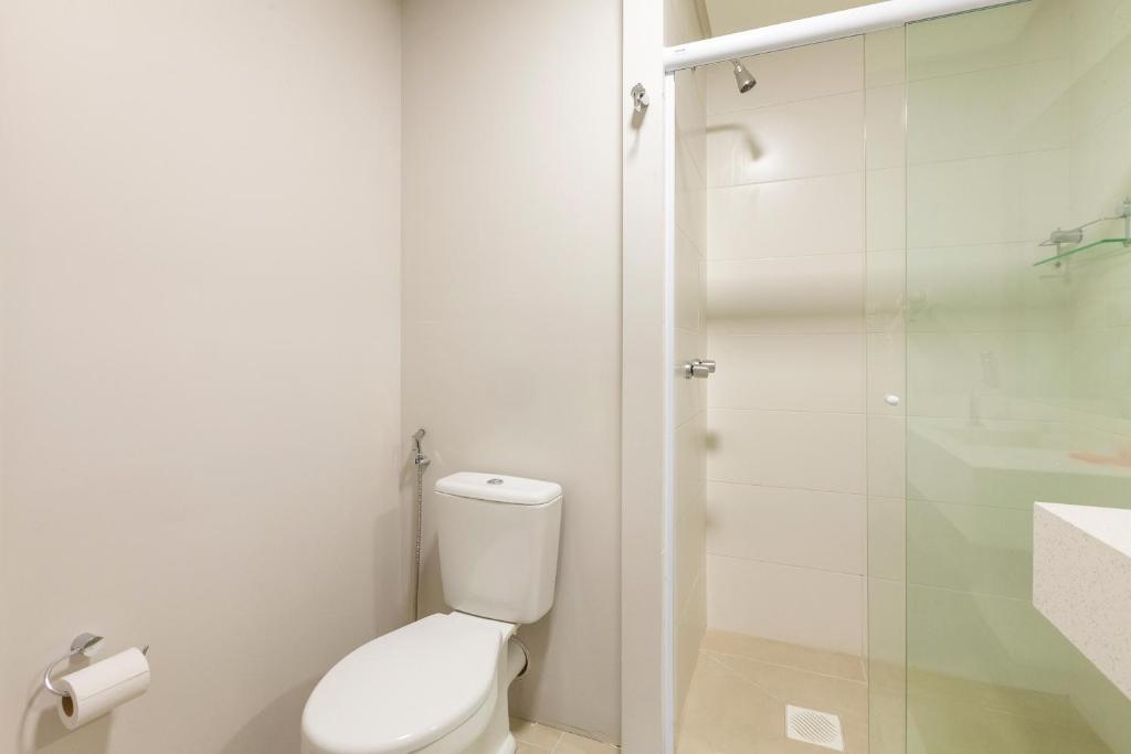 Koupelna v ubytování Tri Hotel Antônio Prado