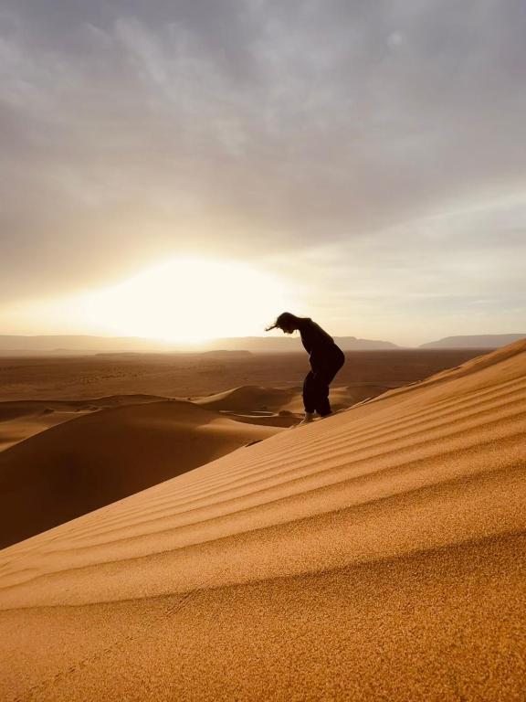 Hosté ubytování Tinfou desert camp