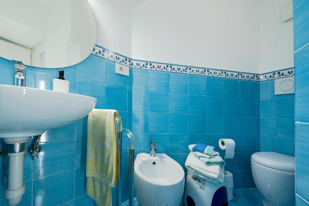 A bathroom at Piccolo Scrigno