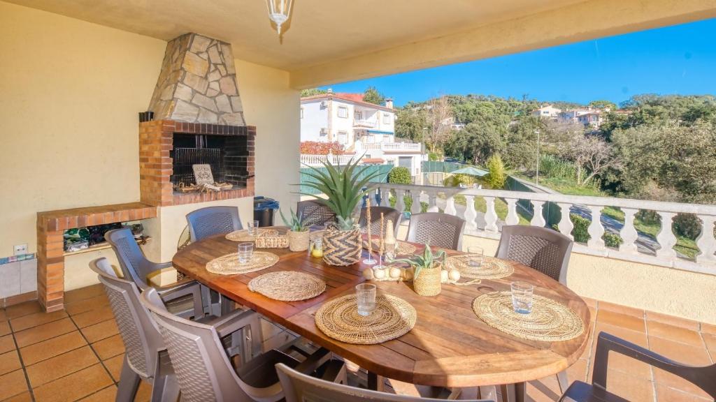 Balkón alebo terasa v ubytovaní Costacabana - Villa Holiday