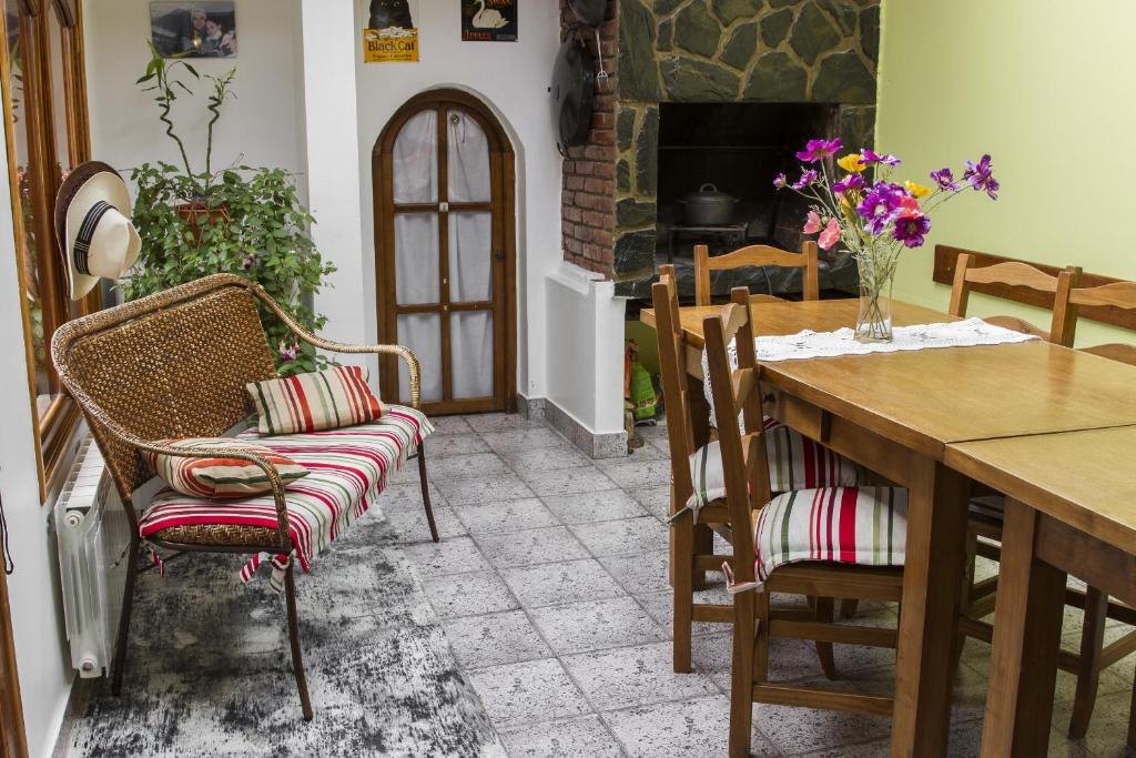 Posezení v ubytování Bed and Breakfast Aijpel