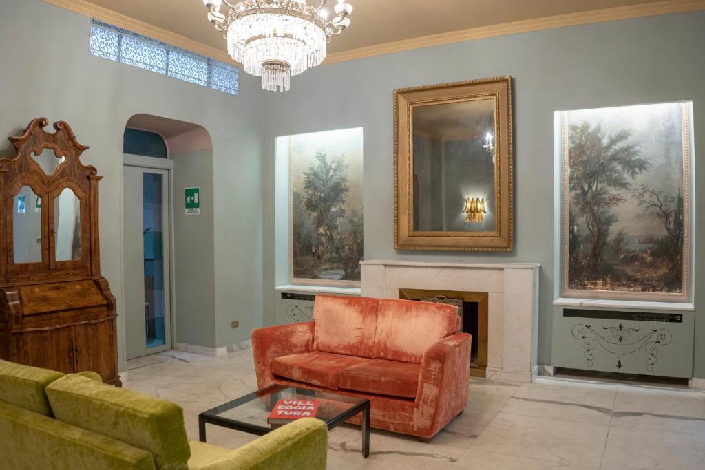 Posezení v ubytování Hotel Milani
