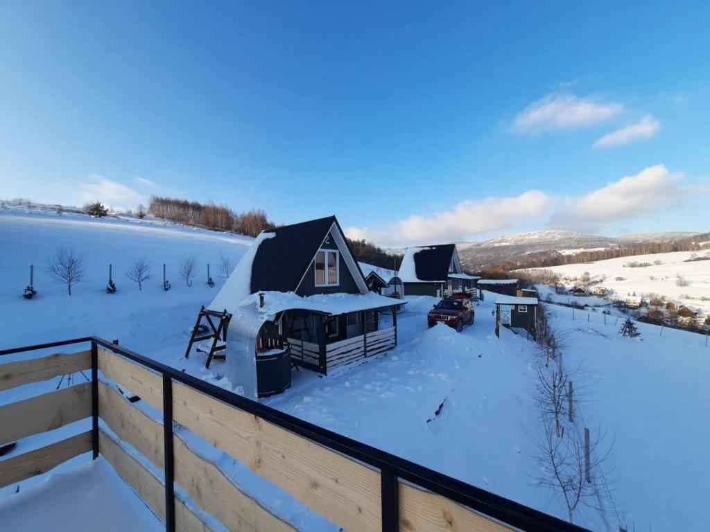 Domki- Limanowa, domki z balią i sauną - One-Bedroom House