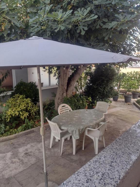 Vonkajšia záhrada v ubytovaní Apartments Franica