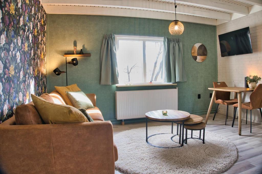 Posezení v ubytování appartement Elperhof 16B