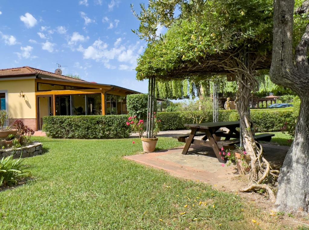 Zahrada ubytování Agriturismo Terra Di Elea azienda agricola di Raimondo MIchela