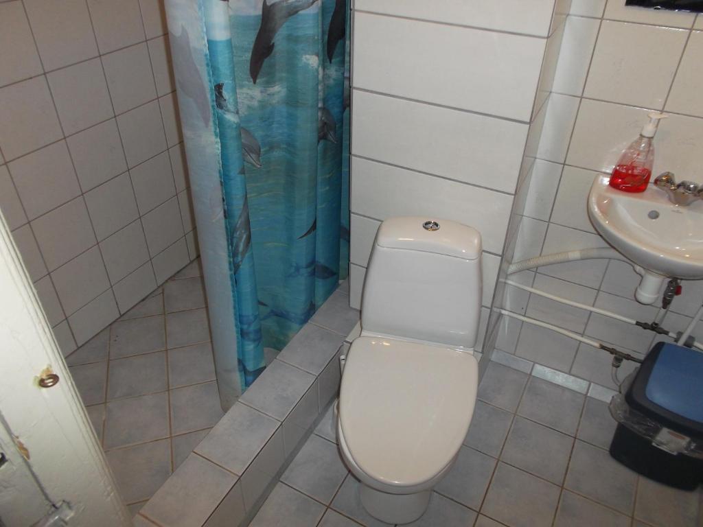 Koupelna v ubytování TORE KÜLALISTEMAJA