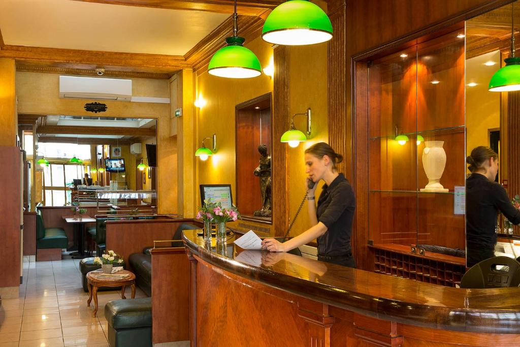 Hotel Terminus Lyon - Resim 7