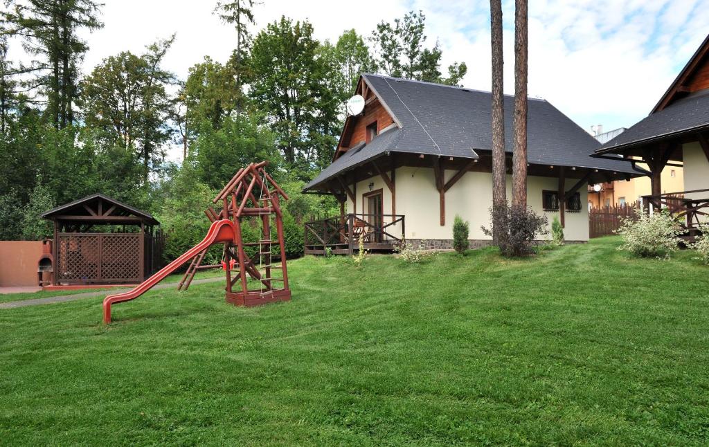 Herní místnost nebo prostor pro děti v ubytování APLEND Domceky Tatry Holiday