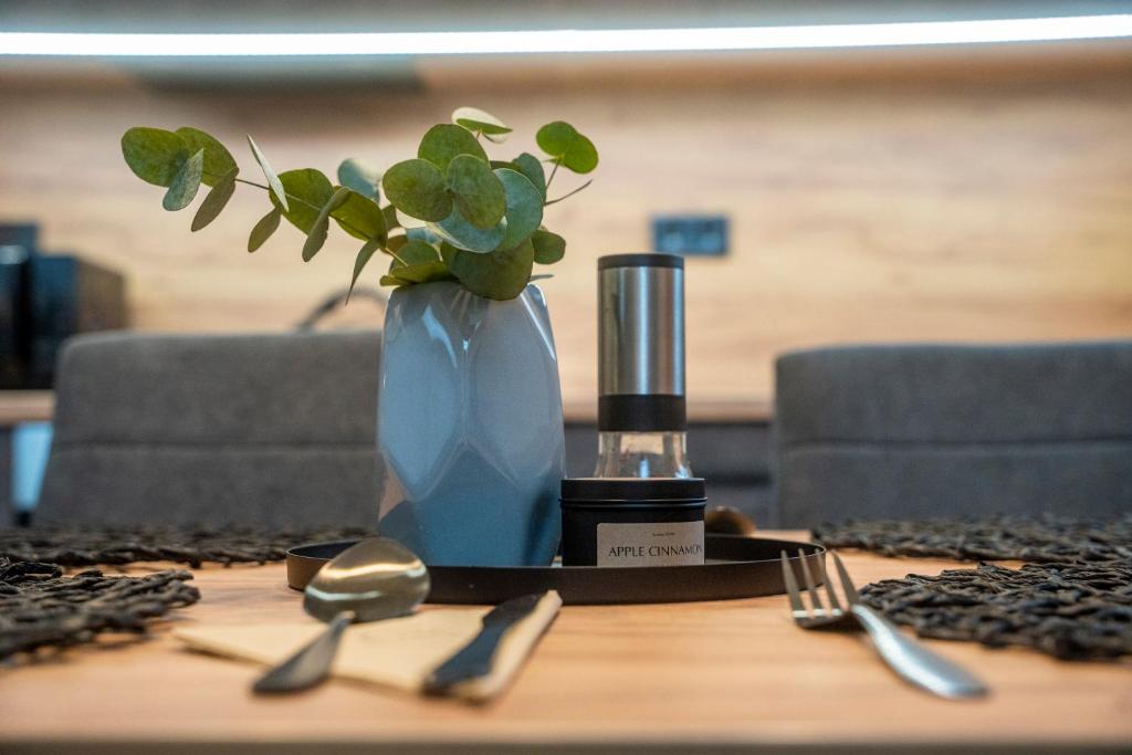 Posezení v ubytování Lázeňské Apartmány