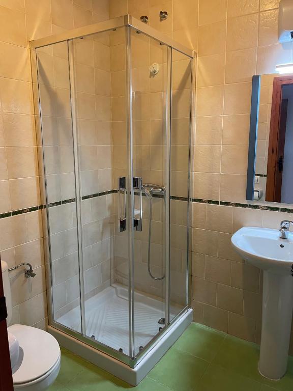 Kúpeľňa v ubytovaní Allotjament rural Illa de Mar