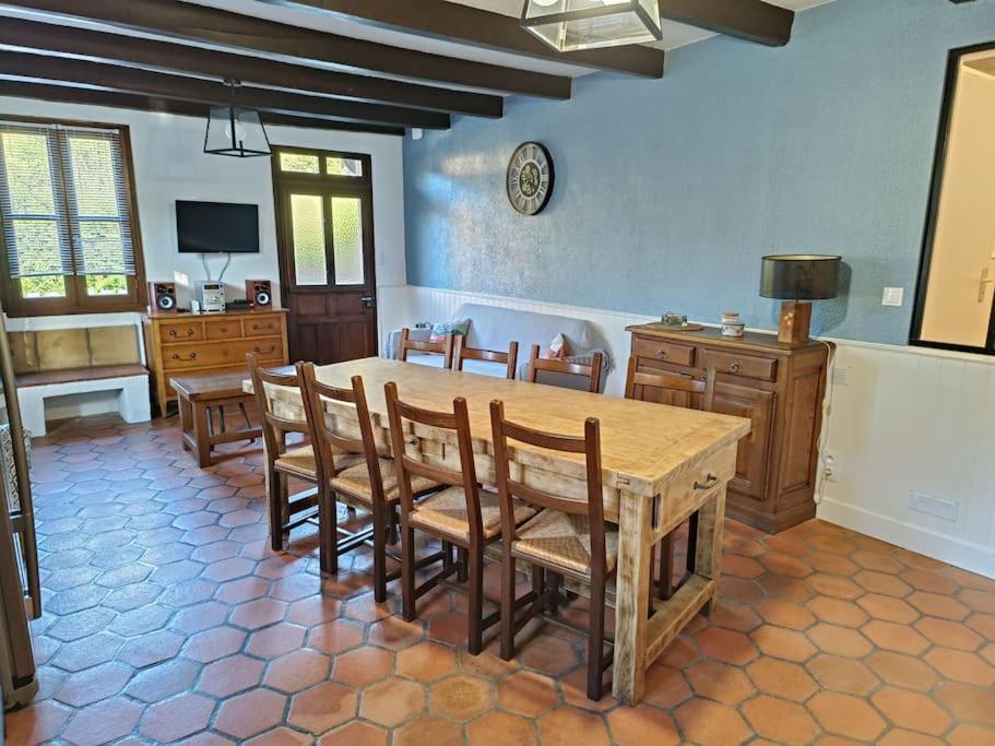 Posedenie v ubytovaní Maison de vacances à la campagne