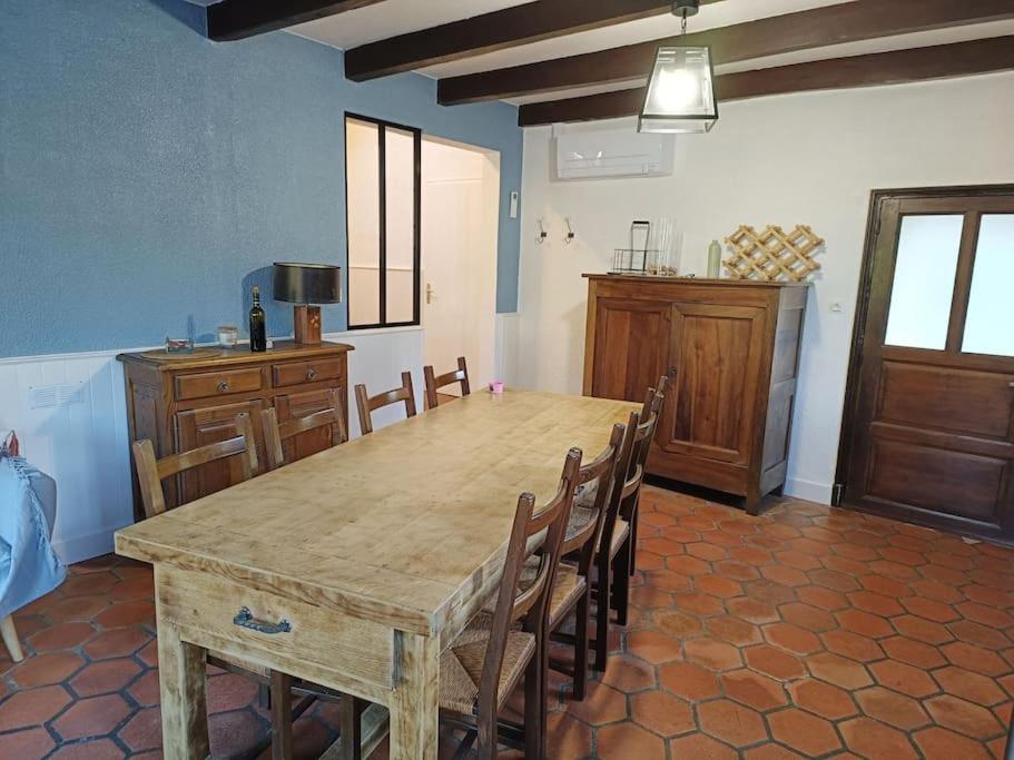 Kuchyňa alebo kuchynka v ubytovaní Maison de vacances à la campagne