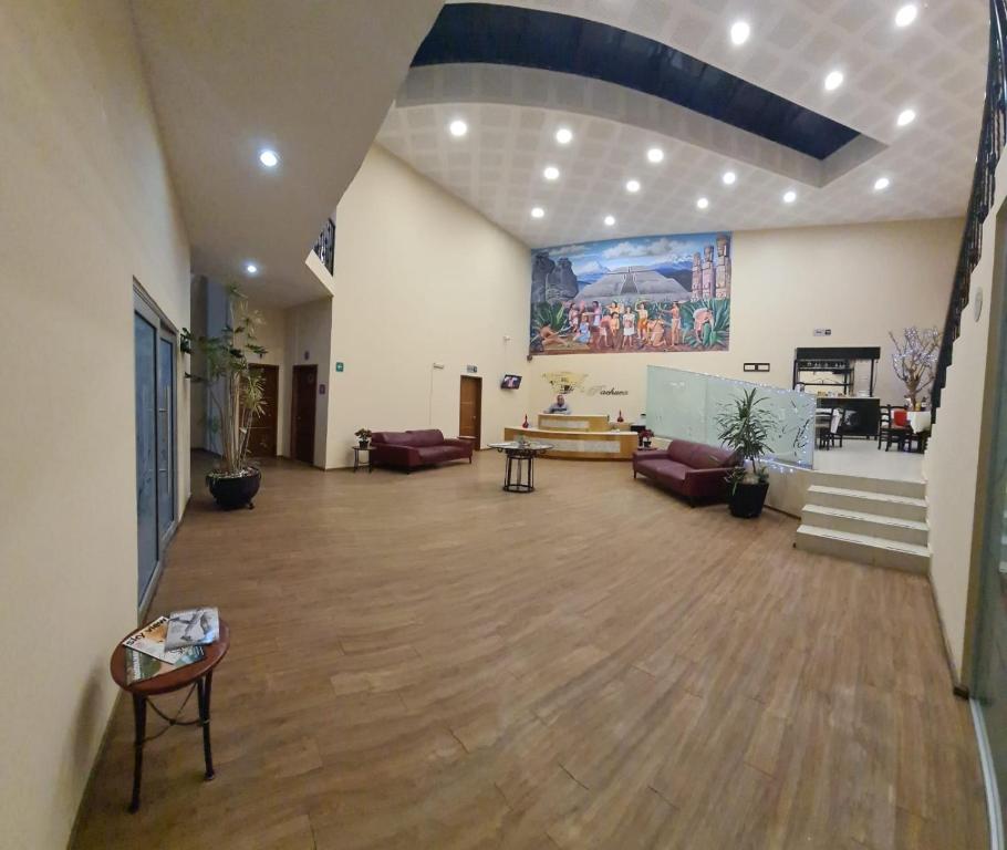 Posezení v ubytování HOTEL PLAZA PACHUCA