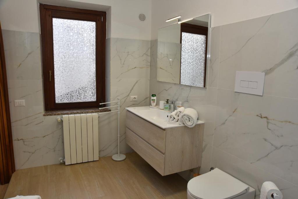 Koupelna v ubytování B&B LE DUE ISOLE