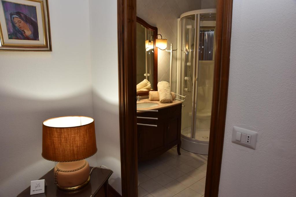 Koupelna v ubytování B&B LE DUE ISOLE