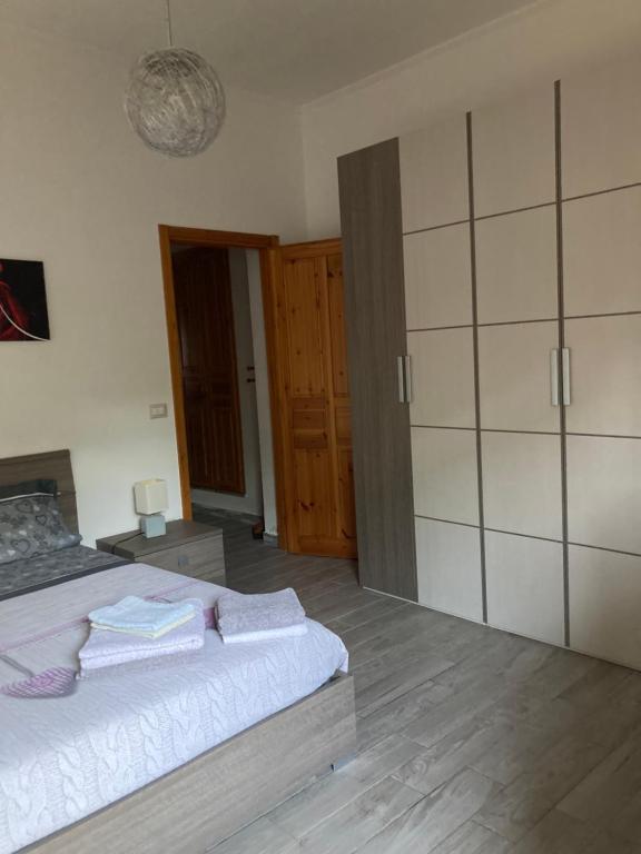 Postel nebo postele na pokoji v ubytování al Sulcis 35