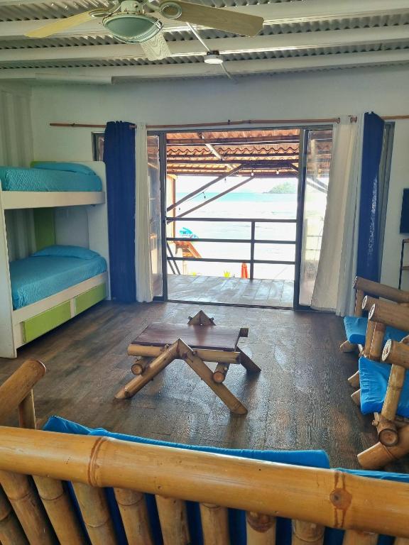 Fitness centrum a/nebo fitness zařízení v ubytování Casa Bajo Congo