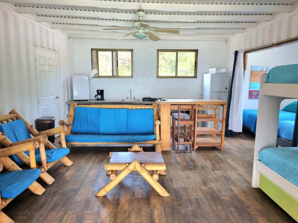 Postel nebo postele na pokoji v ubytování Casa Bajo Congo