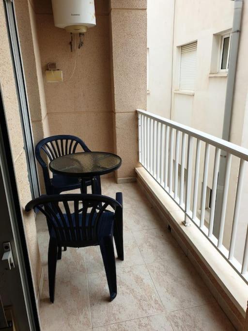 Balkón nebo terasa v ubytování Nice holidays apartment in Torreveja,