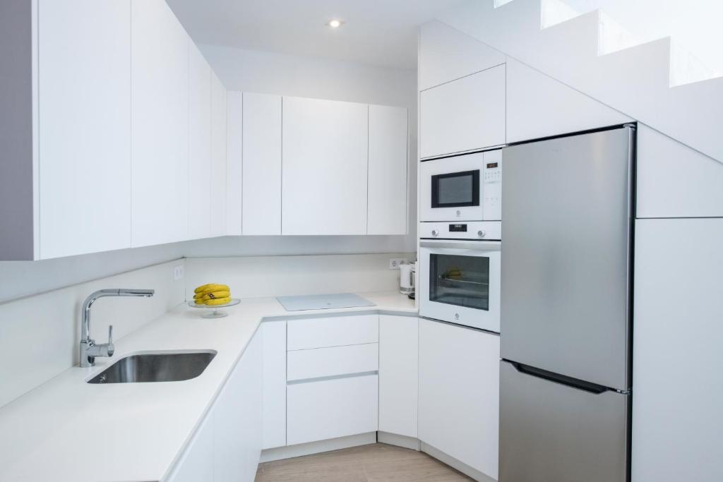 Kuchyň nebo kuchyňský kout v ubytování Vivienda Vacacional Don Pedro