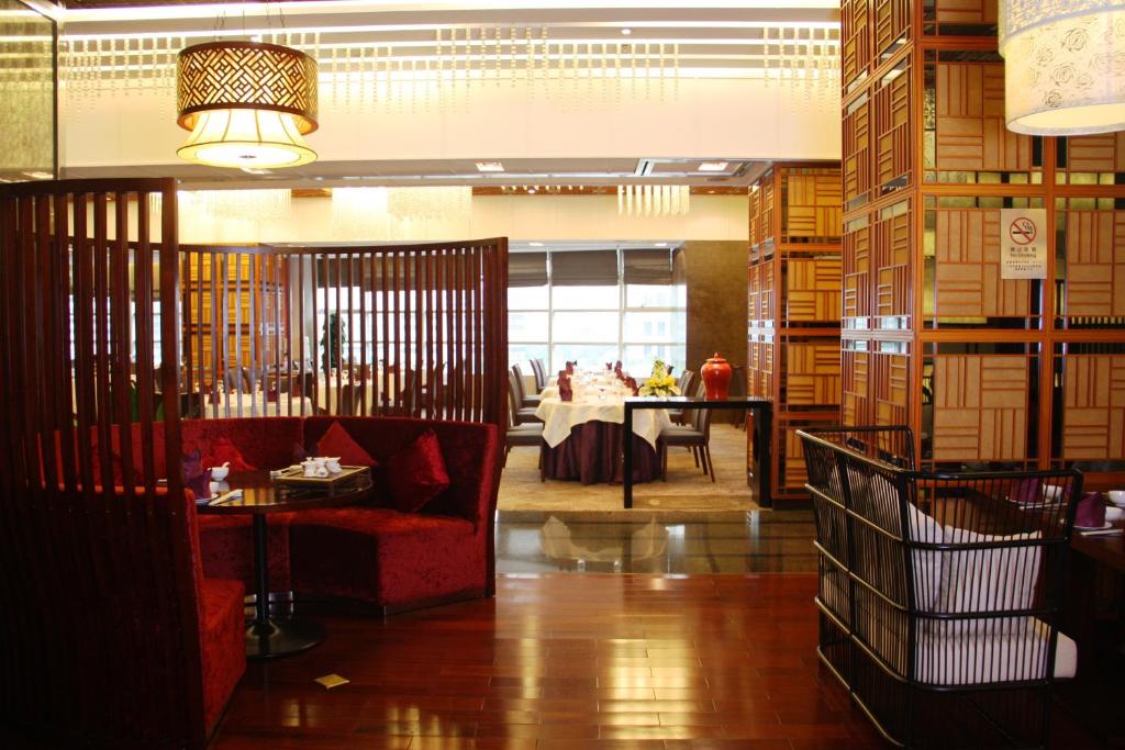 Posezení v ubytování Jianguo Hotel Guangzhou