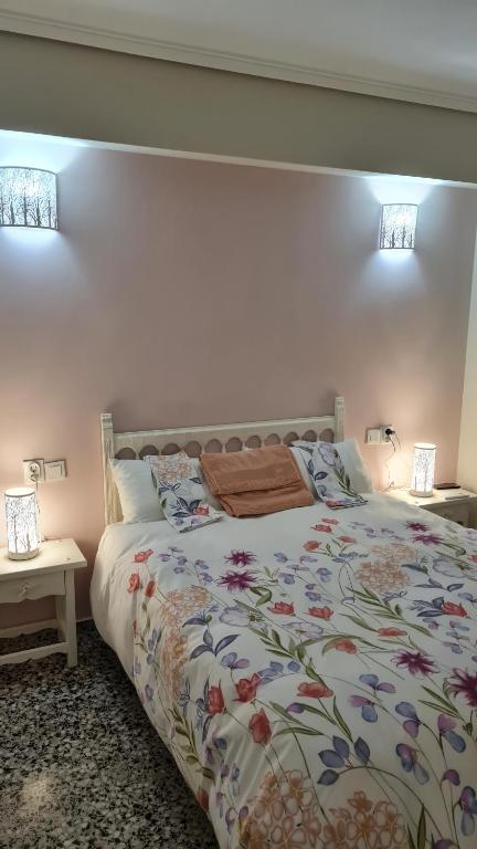 A bed or beds in a room at RELAX