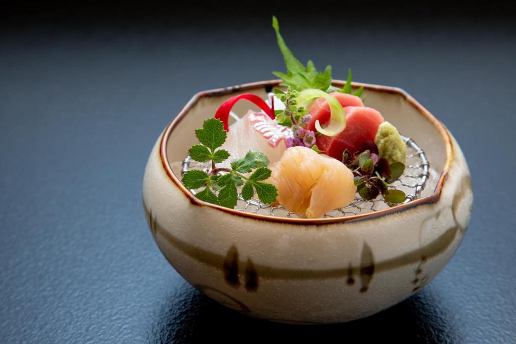 Comida en el ryokan o alrededores