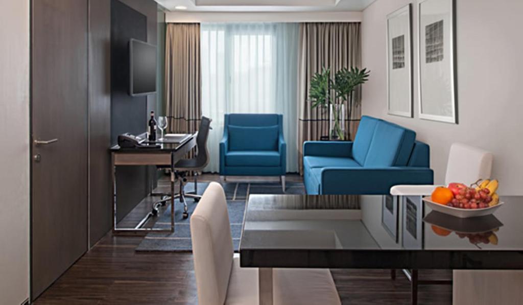 Posezení v ubytování Seda Bonifacio Global City