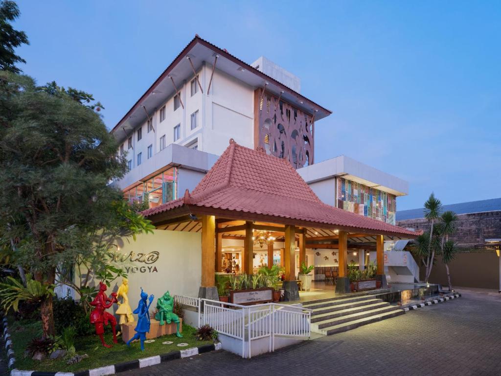 Budova, kde se hotel nachází