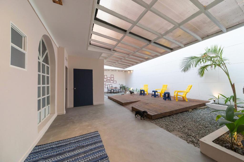 Posezení v ubytování Casa Mosaiko Nutibara Laureles