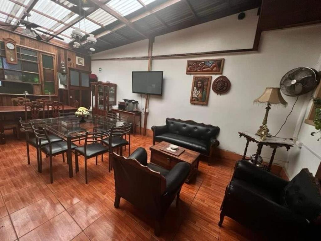 Posezení v ubytování Residencial Campo Verde