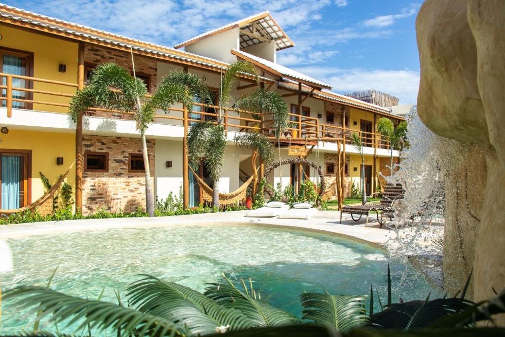 Kolam renang di atau dekat dengan Pousada Paraiso dos Ventos Preá