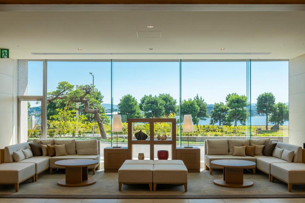 Posezení v ubytování Hotel Ichibata