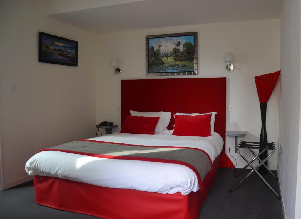 Lova arba lovos apgyvendinimo &#x12F;staigoje Hotel Restaurant Lesage