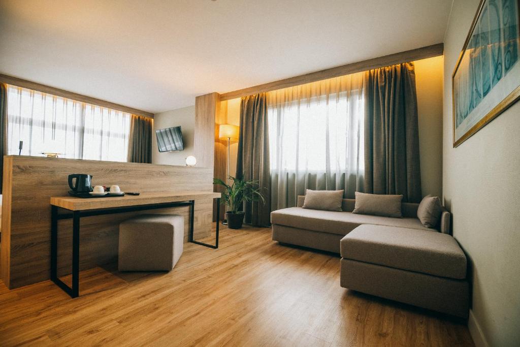 Posezení v ubytování Eurohotel Diagonal Port