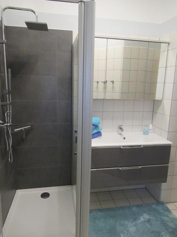 Koupelna v ubytování Ferienwohnung An der Itz