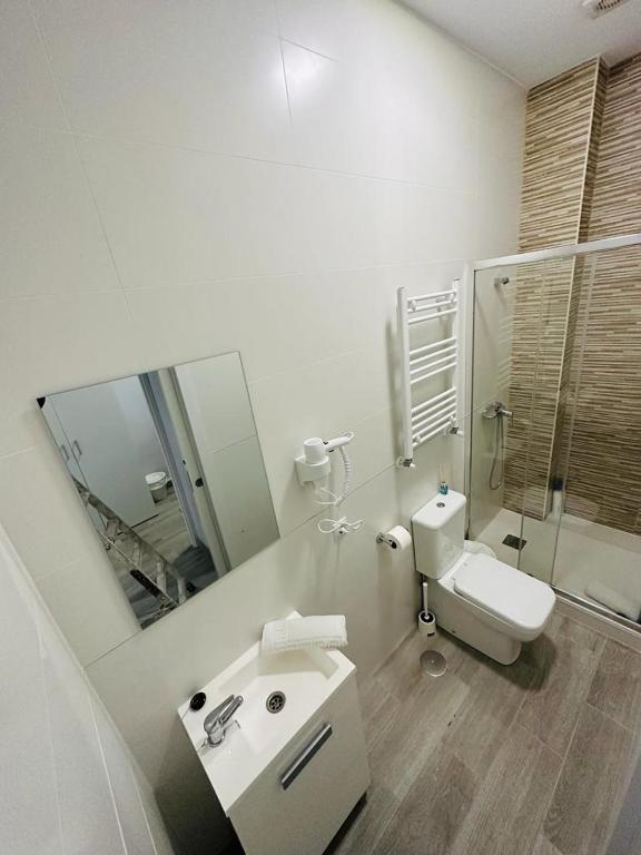 A bathroom at HOSPEDAJE CUATRO VIENTOS