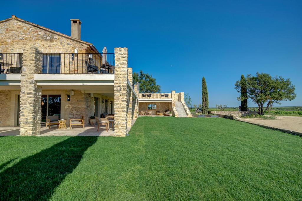 Zahrada ubytování Domaine de Privadière & Spa