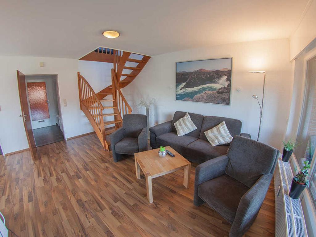Ferienwohnung Nordseeluft, FeWo Vermittlung Nordsee - Apartamento De Dos Dormitorios Con Balcón