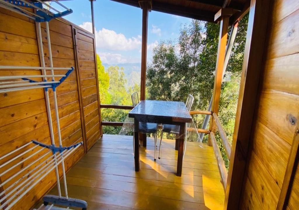 Balkón nebo terasa v ubytování Daban Homestay Ella