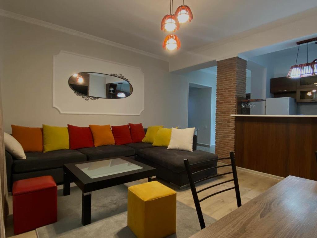 Kuchyň nebo kuchyňský kout v ubytování Neli & Zaal Guest House