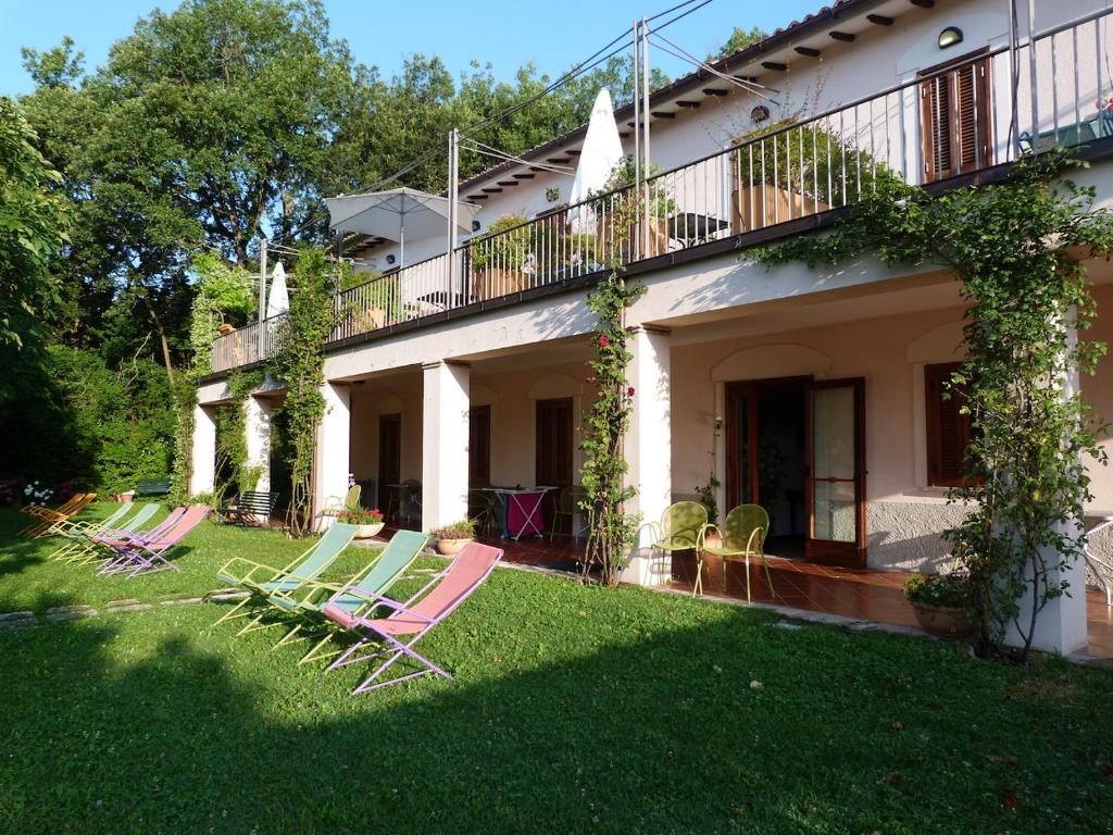 Zahrada ubytování La Locanda del Collaccio