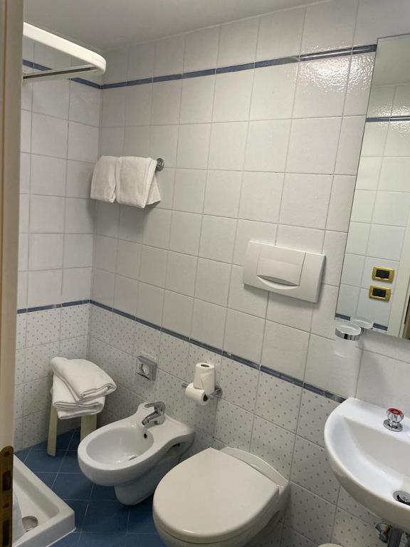 Koupelna v ubytování Residenza Favaro