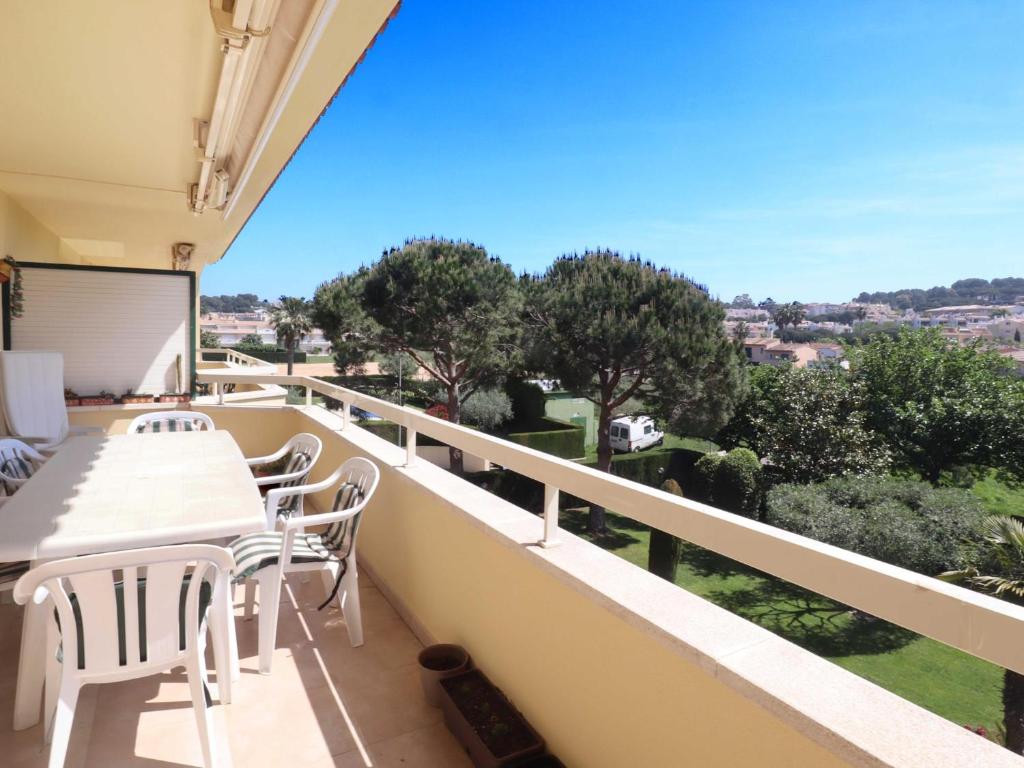 Balkón alebo terasa v ubytovaní Duplex Vall d'aro F32076