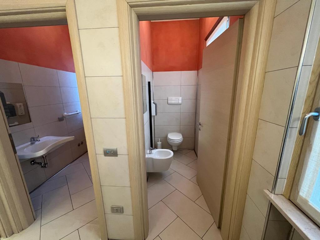 Koupelna v ubytování CASA DANZI